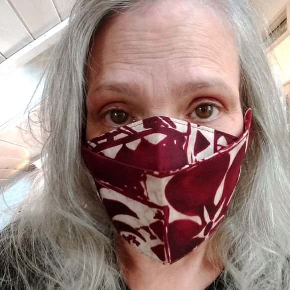 Hawaiian print cotton masks w/ PPN filter - Picture 4 of 5